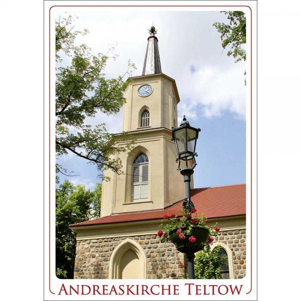 Postkarte Andreaskirche Teltow